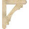 Ekena Millwork Merced Craftsman Rough Sawn Bracket, Douglas Fir, 4"W x 24"D x 28"H BKT04X24X28MRC04RDF - alternate 4